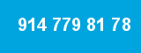 914 779 81 78 914 779 81 78